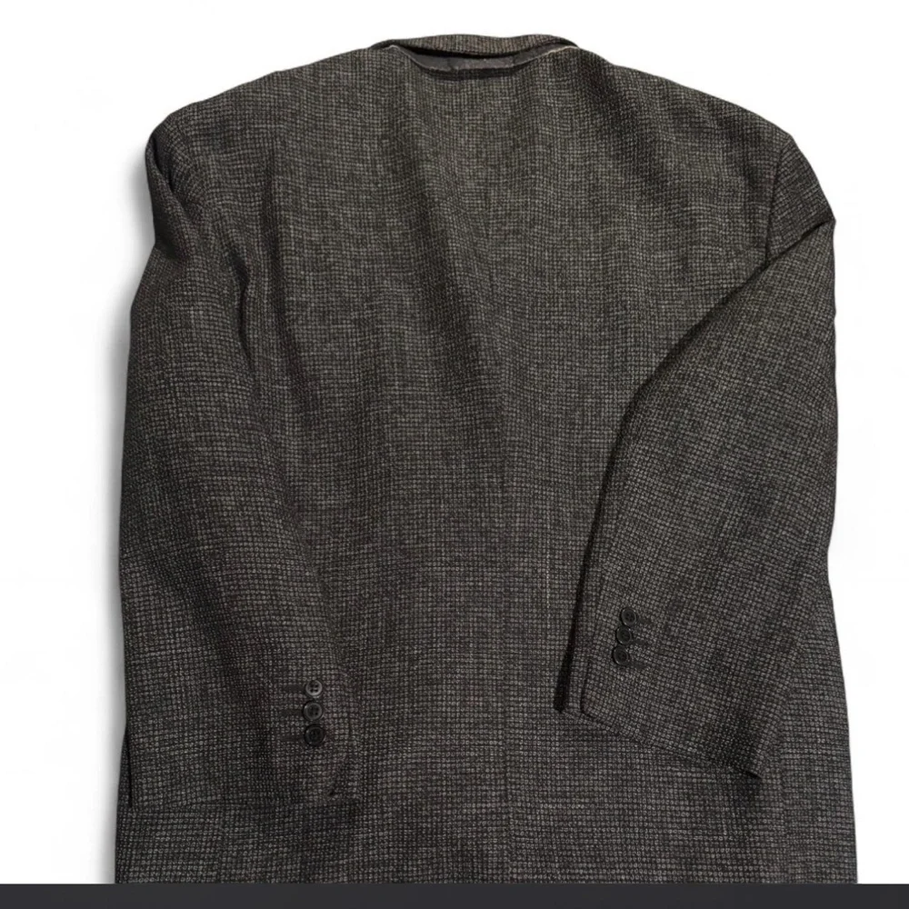 MILLIBAR Elegant Gray Double-Breasted Blazer